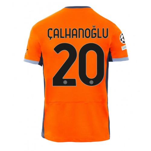 Fotbalové Dres Inter Milan Hakan Calhanoglu #20 Alternativní 2023-24 Krátký Rukáv